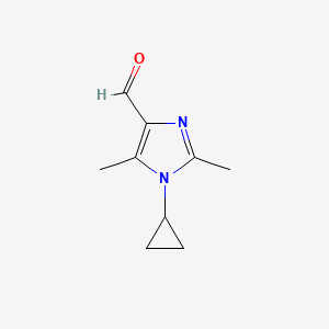 1-Cyclopropyl-2,5-dimethyl-1H-imidazole-4-carbaldehyde