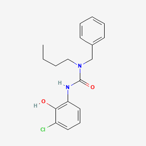 N-Benzyl-N-butyl-N'-(3-chloro-2-hydroxyphenyl)urea