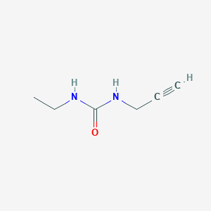molecular formula C6H10N2O B8594191 N-ethyl-N'-propargylurea 