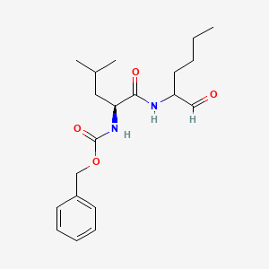 molecular formula C20H30N2O4 B8594483 Cbz-Leu-Nle-H 
