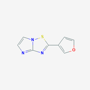 2-(Furan-3-yl)imidazo[1,2-b][1,2,4]thiadiazole