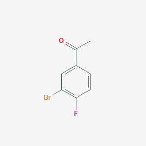 molecular formula C8H6BrFO B085946 3'-Bromo-4'-fluoroacetophenone CAS No. 1007-15-4