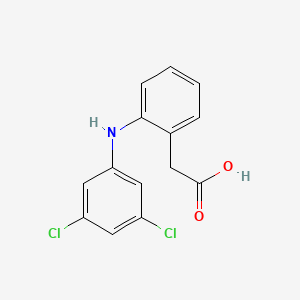 Benzeneacetic acid, 2-[(3,5-dichlorophenyl)amino]-