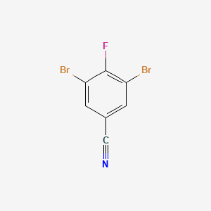 3,5-Dibromo-4-fluorobenzonitrile