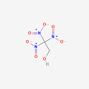 molecular formula C2H3N3O7 B8594733 2,2,2-Trinitroethanol CAS No. 918-54-7