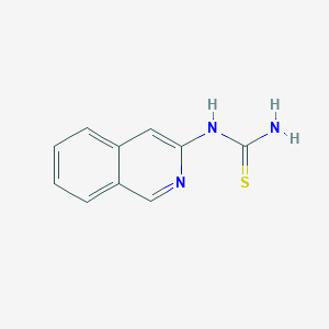 molecular formula C10H9N3S B8594818 (Isoquinolin-3-yl)thiourea 