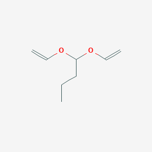 molecular formula C8H14O2 B085949 1,1-Bis(vinyloxy)butane CAS No. 102-68-1