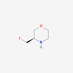 (3R)-3-fluoromethylmorpholine