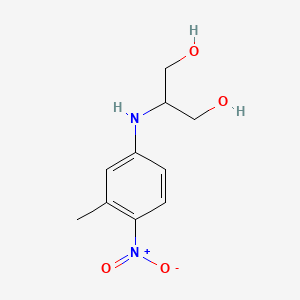 2-(4-Nitro-3-methylphenylamino)propane-1,3-diol