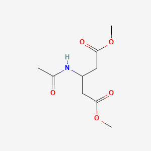 Dimethyl 3-acetamidopentanedioate