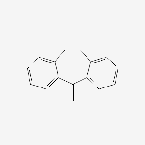 molecular formula C16H14 B8595012 5-Methylene-10,11-dihydro-5H-dibenzo[a,d][7]annulene 