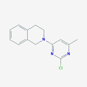 6-Methyl-4-(1,2,3,4-tetrahydroisoquinolin-2-yl)-2-chloropyrimidine