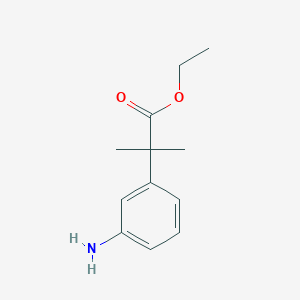 2-(3-Amino-phenyl)-2-methyl-propionic acid ethyl ester