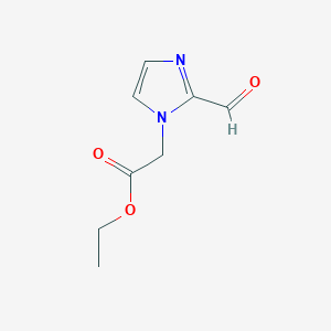 ethyl (2-formyl-1H-imidazol-1-yl)acetate