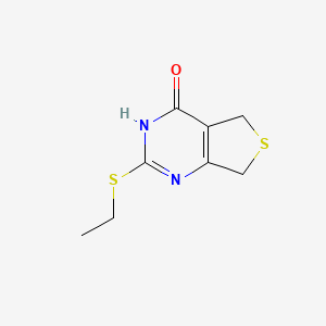 2-(Ethylthio)-5,7-dihydrothieno[3,4-D]pyrimidin-4(3H)-one