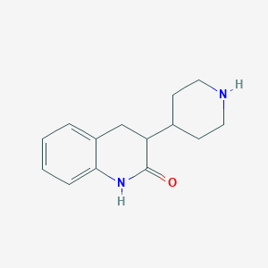 3-(piperidin-4-yl)-3,4-dihydroquinolin-2(1H)-one