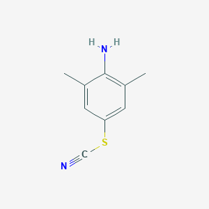 molecular formula C9H10N2S B085955 4-氨基-3,5-二甲基苯基硫氰酸酯 CAS No. 14031-02-8