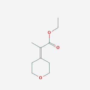 2-(Tetrahydropyran-4-ylidene)propionic acid ethyl ester