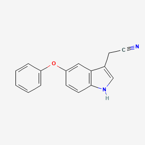 3-Cyanomethyl-5-phenoxyindole