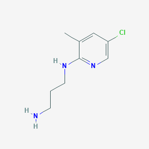2-(3-Aminopropylamino)-5-chloro-3-methylpyridine