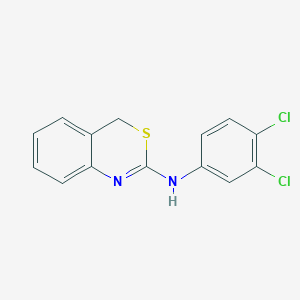 N-(3,4-Dichlorophenyl)-4H-3,1-benzothiazin-2-amine