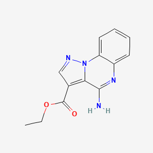 Ethyl 4-aminopyrazolo[1,5-A]quinoxaline-3-carboxylate
