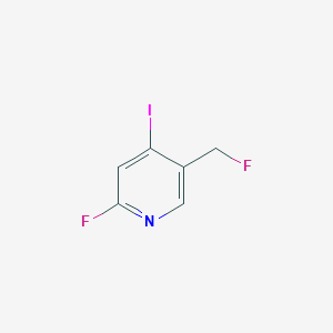 2-Fluoro-5-fluoromethyl-4-iodo-pyridine