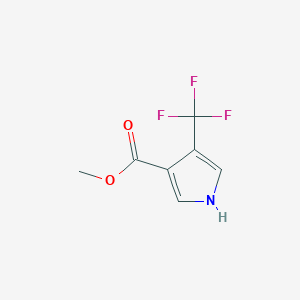 Methyl 4-(trifluoromethyl)-1H-pyrrole-3-carboxylate