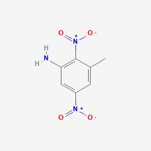 molecular formula C7H7N3O4 B8595963 3-Methyl-2,5-dinitroaniline CAS No. 65321-68-8