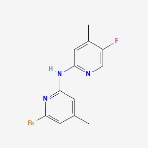 N-(6-bromo-4-methylpyridine-2-yl)-5-fluoro-4-methylpyridine-2-amine