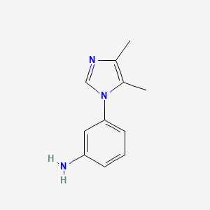 3-(4,5-Dimethylimidazol-1-yl)phenylamine