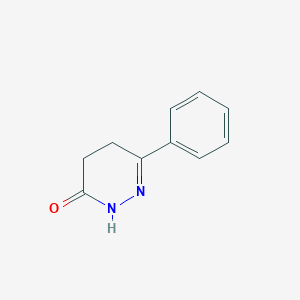 molecular formula C10H10N2O B085961 6-phenyl-4,5-dihydropyridazin-3(2H)-one CAS No. 1011-46-7