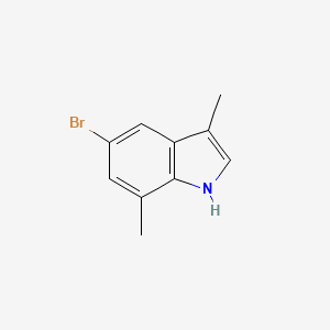 5-bromo-3,7-dimethyl-1H-indole