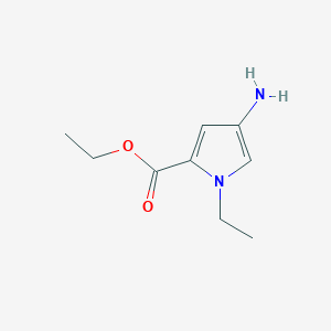 ethyl 4-amino-1-ethyl-1H-pyrrole-2-carboxylate