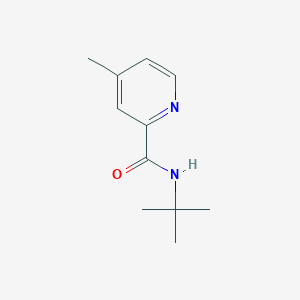 molecular formula C11H16N2O B8596129 N-tert-Butyl-4-methylpicolinamide 