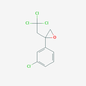 2-(3-Chlorophenyl)-2-(2,2,2-trichloroethyl)oxirane