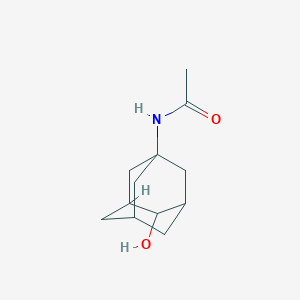 molecular formula C12H19NO2 B8596232 N-(4-hydroxy-1-adamantyl)acetamide 