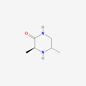 (3S, 5RS)-3,5-dimethyl-piperazin-2-one