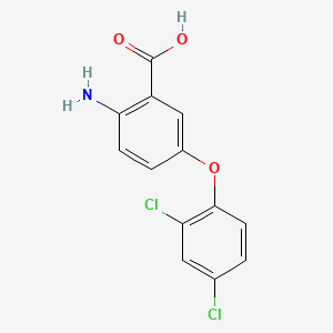 Benzoic acid, 2-amino-5-(2,4-dichlorophenyl)-