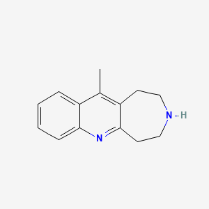 1H-Azepino[4,5-b]quinoline, 2,3,4,5-tetrahydro-11-methyl-