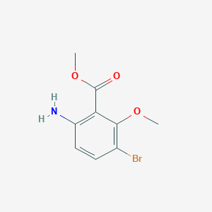 Methyl 6-amino-3-bromo-2-methoxybenzoate