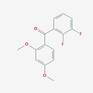 (2,3-Difluorophenyl)(2,4-dimethoxyphenyl)methanone