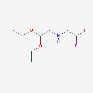 Ethanamine, N-(2,2-diethoxyethyl)-2,2-difluoro-