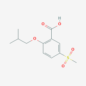 2-Isobutoxy-5-methanesulfonyl-benzoic acid