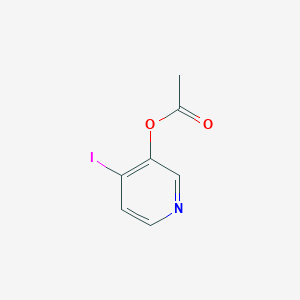molecular formula C7H6INO2 B8596610 (4-iodopyridin-3-yl) acetate 