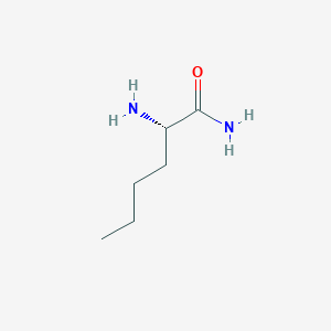molecular formula C6H14N2O B8596858 Norleucine amide CAS No. 7324-07-4