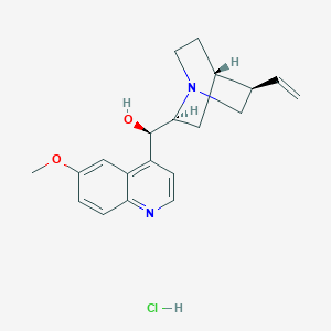 (5-ethenyl-1-azabicyclo[2.2.2]octan-2-yl)-(6-methoxyquinolin-4-yl)methanol;hydrochloride