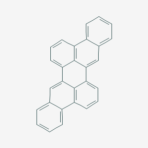 molecular formula C28H16 B085973 Dibenzo[fg,qr]pentacene CAS No. 197-74-0