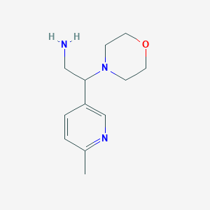 2-(6-Methyl-3-pyridyl)-2-morpholinoethylamine