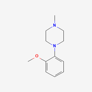 molecular formula C12H18N2O B8597820 2-(4-Methylpiperazin-1-yl)anisole 